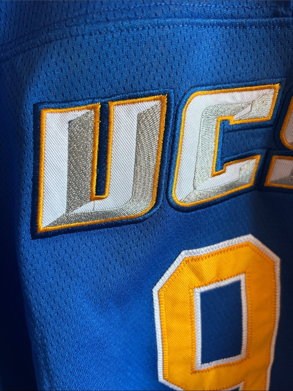 Hype And Vice UCSB Football Jersey Embroidered Size L EUC - Picture 6 of 7
